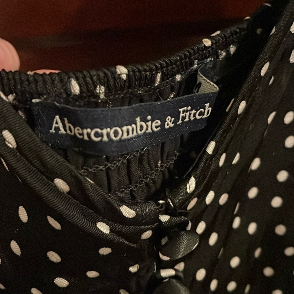 Abercrombie & Fitch Black and White Mini Dress